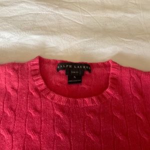 Ralph Lauren Cashmere Cable Knit Sweater
